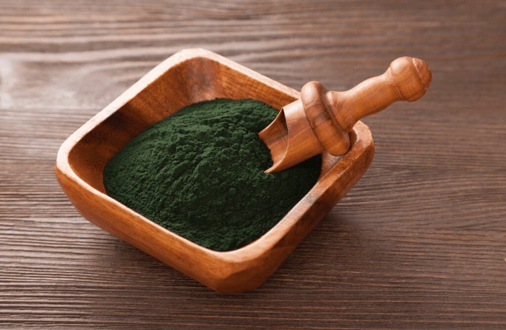 Spirulina powder. Foods. Brisbane Livewell Clinic