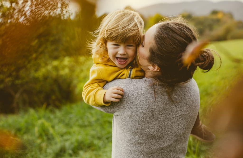 Toddler Playing With Mother. Child's Naturopath. Kid's Naturopath