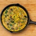 Vegan Mixed Herb Frittata