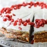 Healing Recipe: Pomegranate Cake: A Middle Eastern Vegan Treat 1 Plant-based cake. Pomegranate cake