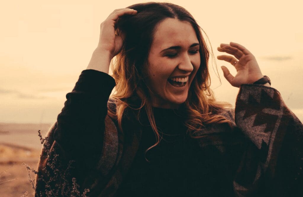 Happy woman with big smile. Naturopaths. Brisbane Livewell Clinic