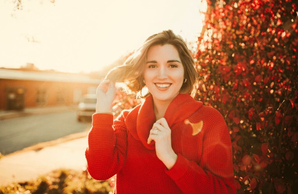 Woman smiling after successful hypnotherapy weight loss session. Hypnotherapy Weight Loss Near Me. What is Bowen Treatment. Brisbane Livewell Clinic