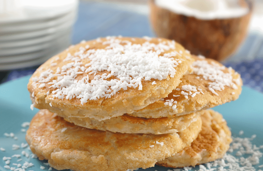 Cassava Coconut Pancakes. Gluten-free. Brisbane Livewell Clinic