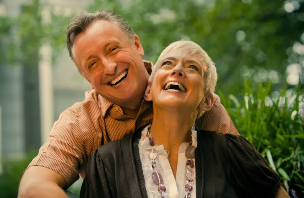 Middle-aged couple smiling and laughing together. Counselling for husband and wife. Marriage Counseling Near Me. Genetic Methylation Test. Brisbane Livewell Clinic