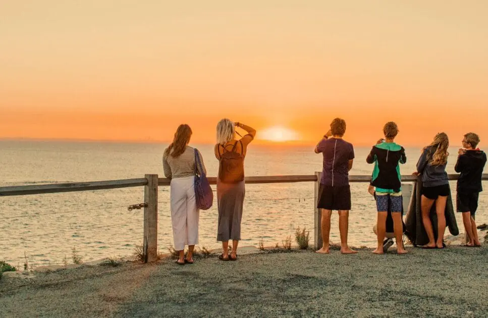 People watching the sunset. Genetic Methylation Test. Leaky Gut Syndrome. Naturopath. Brisbane Livewell Clinic