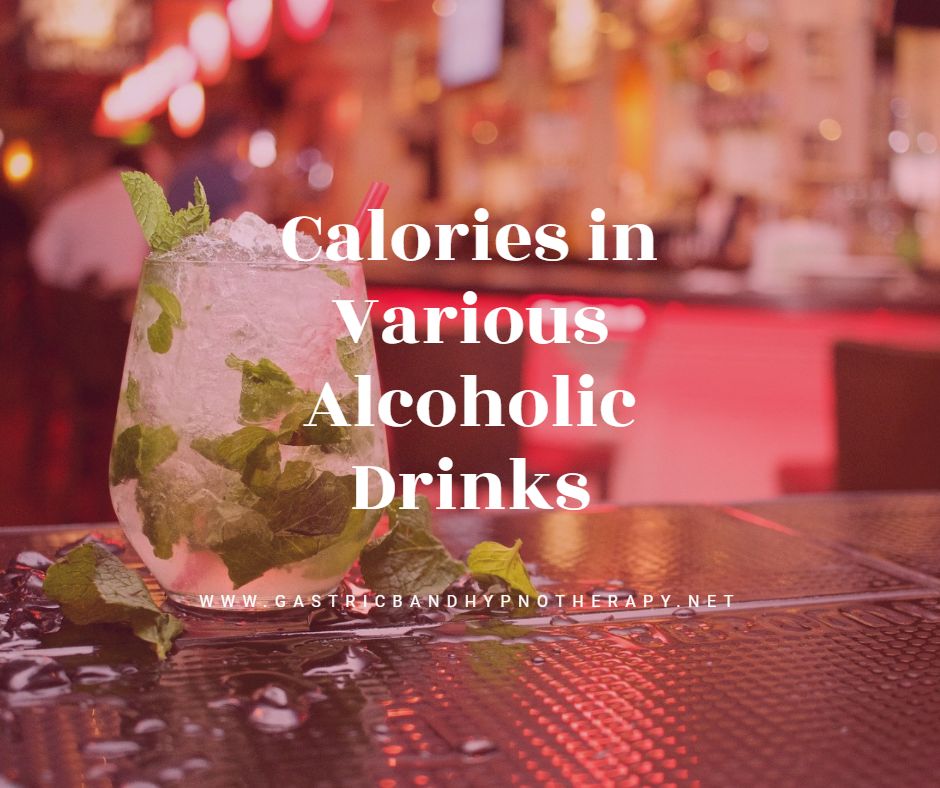 Calories in Various Alcoholic Drinks